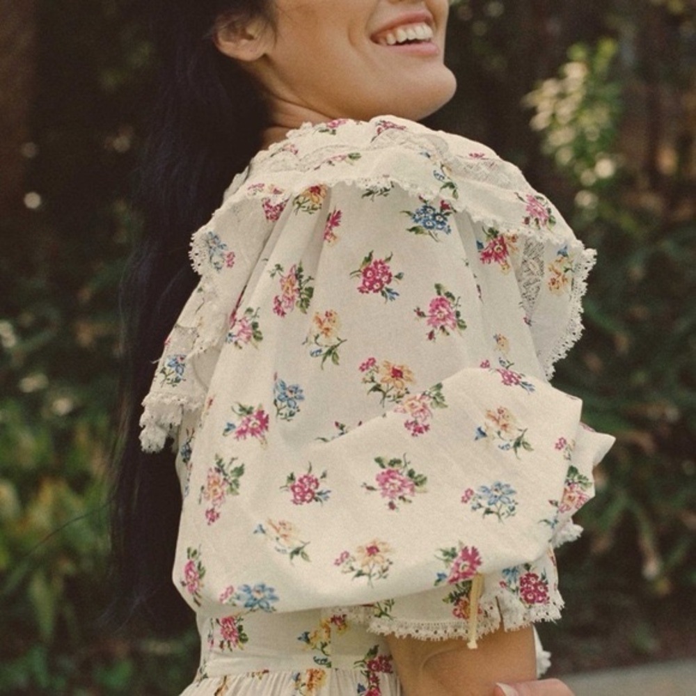 Doen Floral Ruffle Dress - Picture 6 of 11